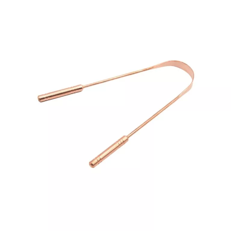 Raspador de lengua de cobre