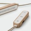 auriculares inalámbricos de madera y cáñamo