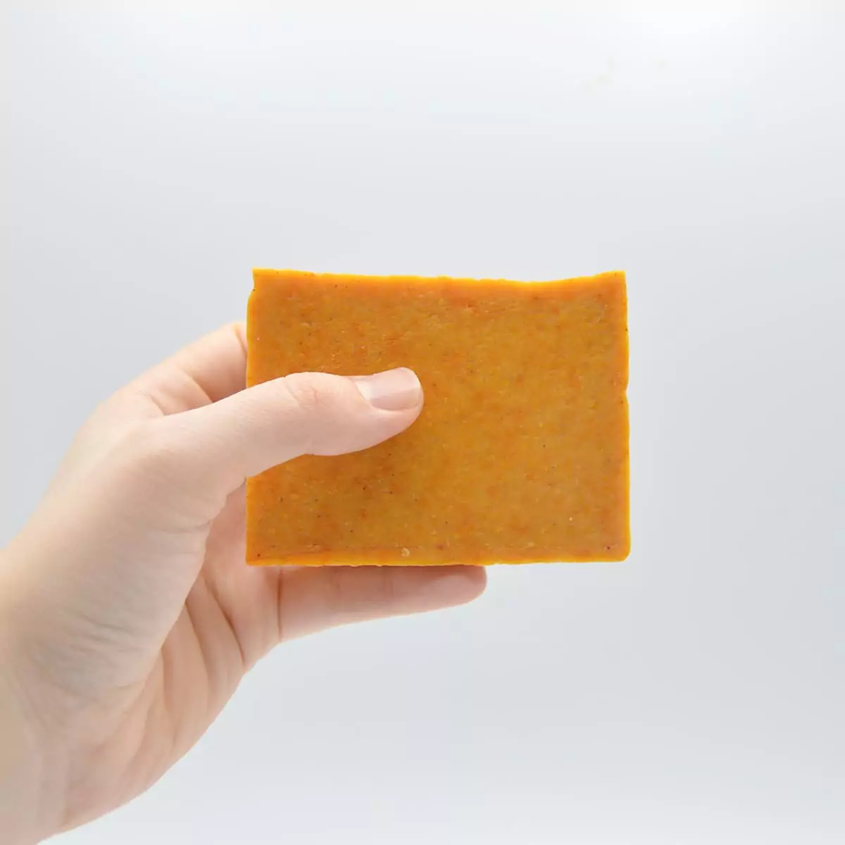 jabón en pastilla exfoliante