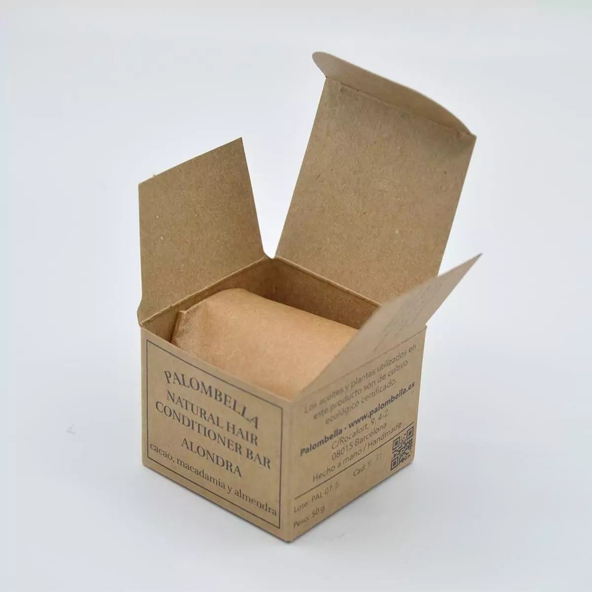 Acondicionador sólido sin químicos