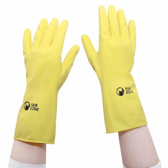 Guantes de látex biodegradables