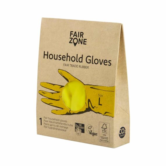 Guantes de látex natural L