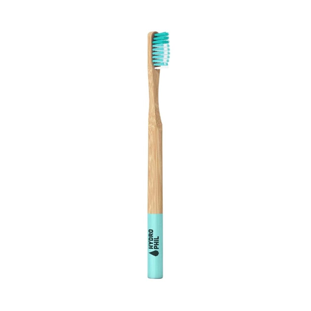 Cepillo de Dientes de Bambú Profesional Suave de Color Azul