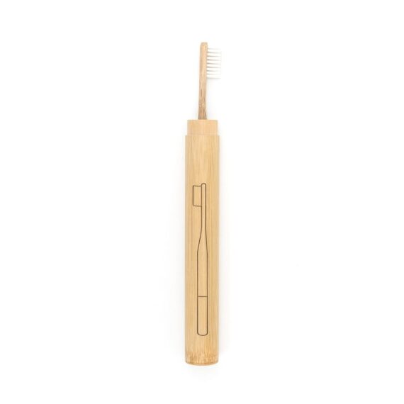 estuche de bambú