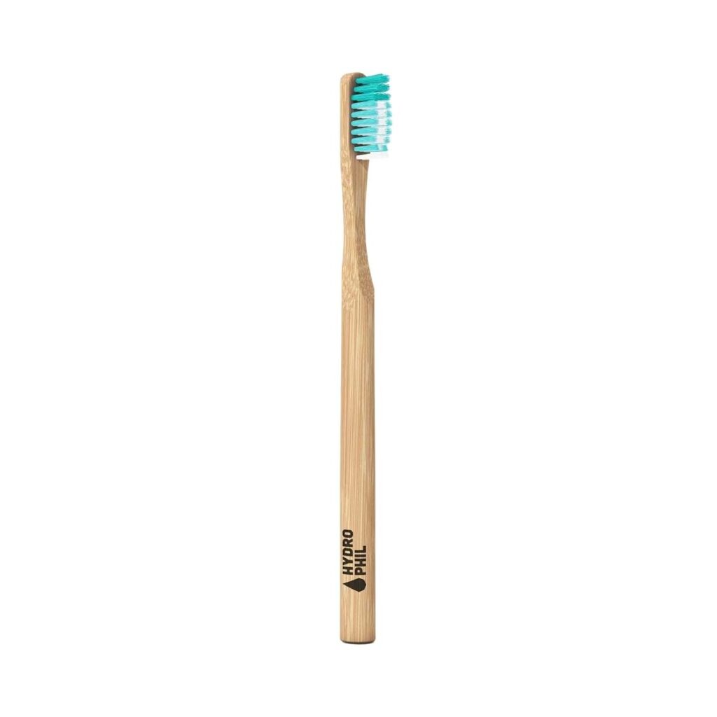 Cepillo de Dientes de Bambú Profesional Suave con Color Natural