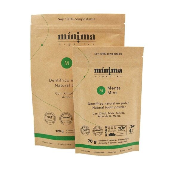 Recarga de Pasta de dientes en Polvo sabor Menta