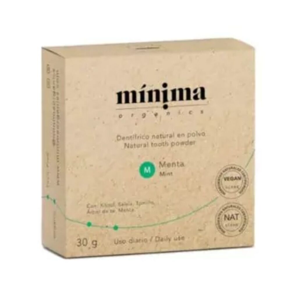 Pasta de dientes en Polvo Ecológica sabor Menta