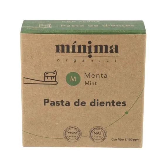 Pasta de Dientes BIO con Menta y Ácido Hialurónico - Con Flúor