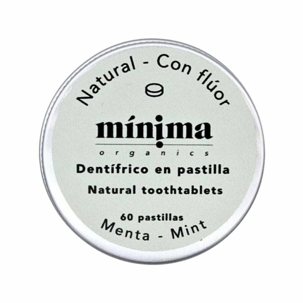 Dentífrico en pastilla natural