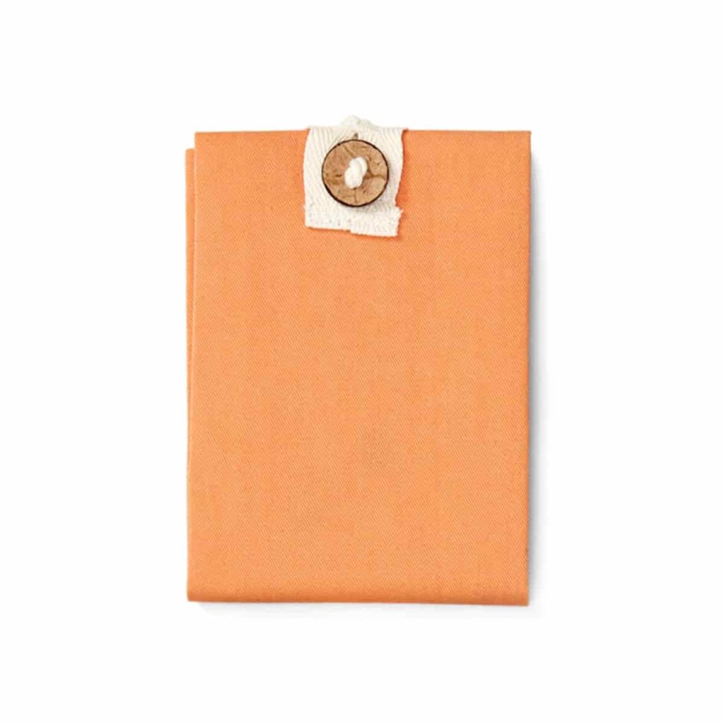 Boc and Roll para bocadillos reutilizable sin plástico Naranja