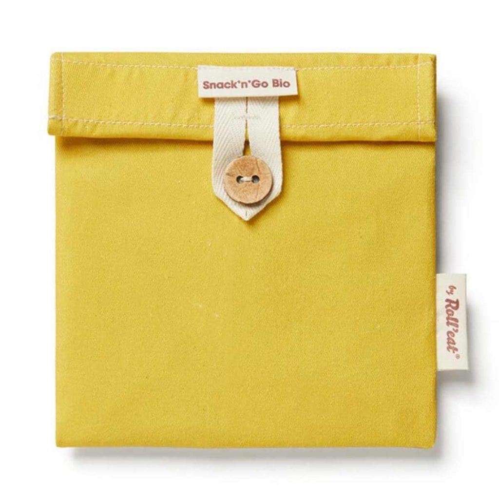 Snack'n'Go biodegradable de color amarillo