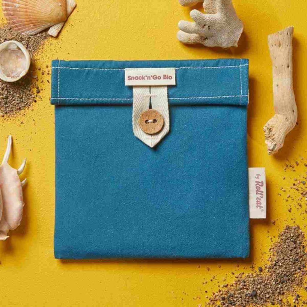 Snack'n'Go biodegradable de color azul