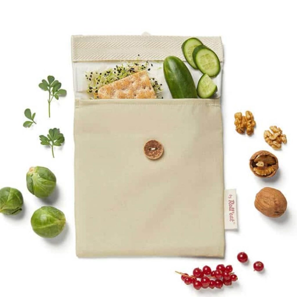 Snack'n'Go biodegradable de color crema