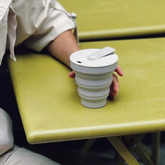 Vaso de Café Plegable para Llevar