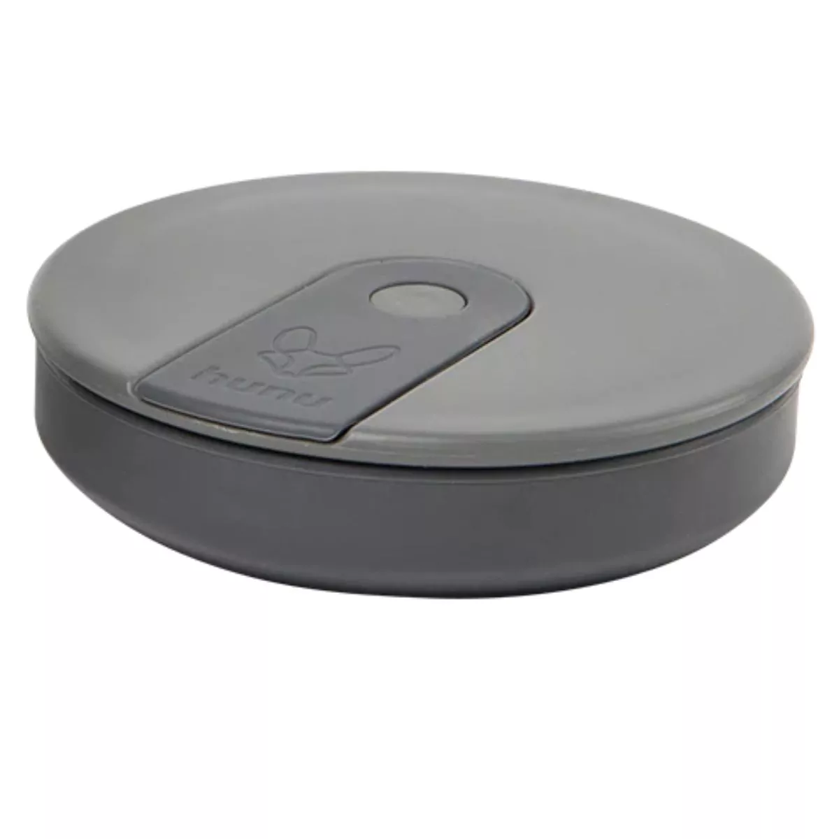 Detalle del vaso de silicona plegable cerrado Detalle del vaso de silicona plegable cerrado