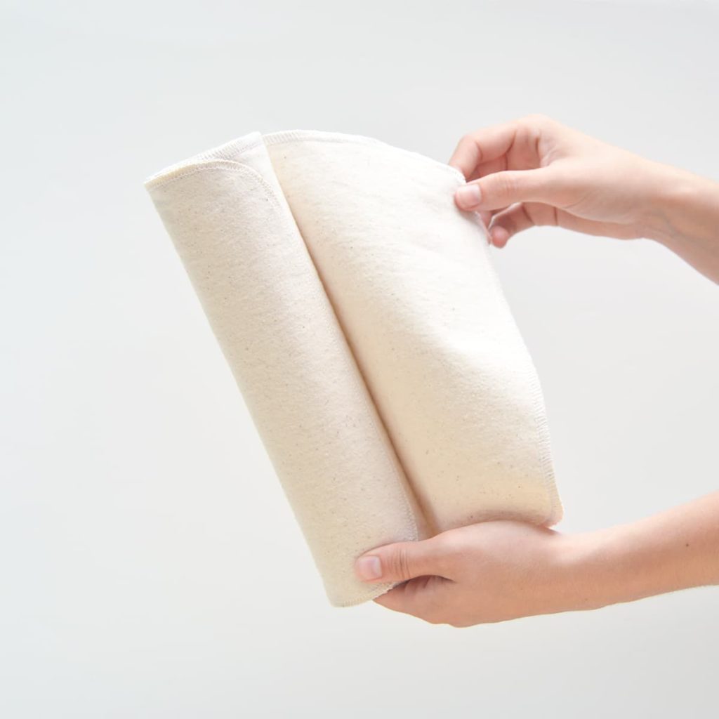 papel de cocina reutilizable