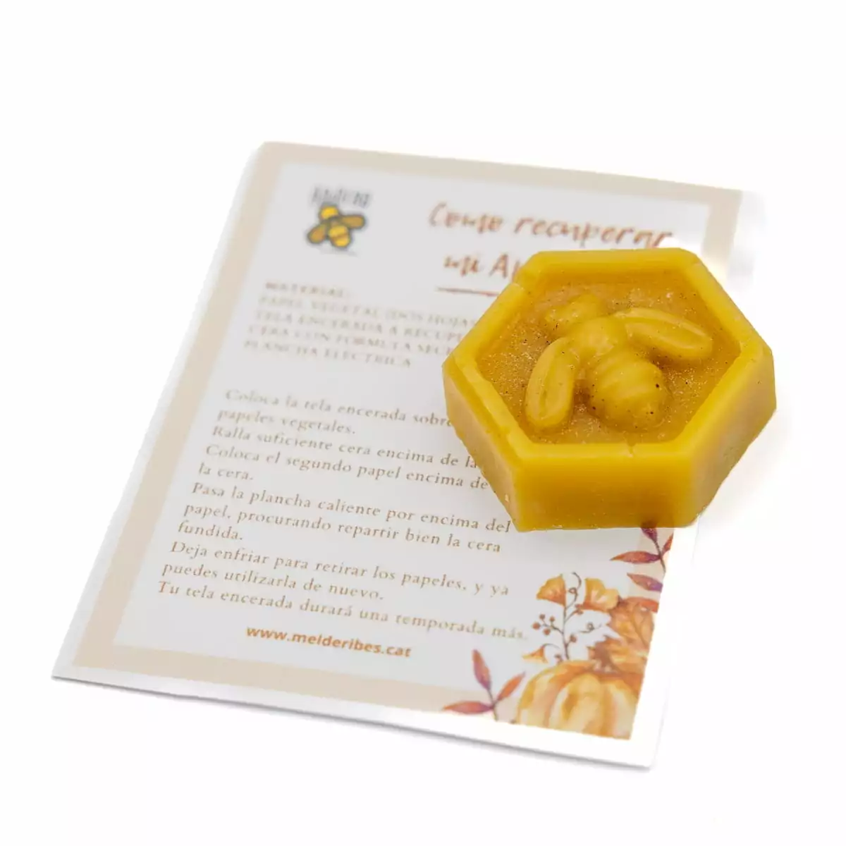 Kit DIY para wraps de tela instrucciones