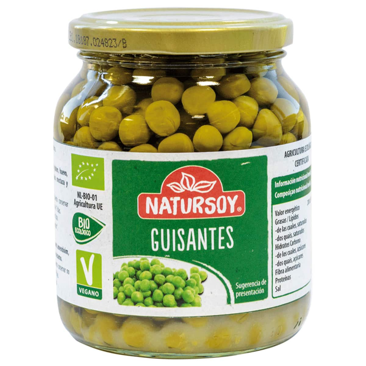 Guisantes, Natursoy BIO