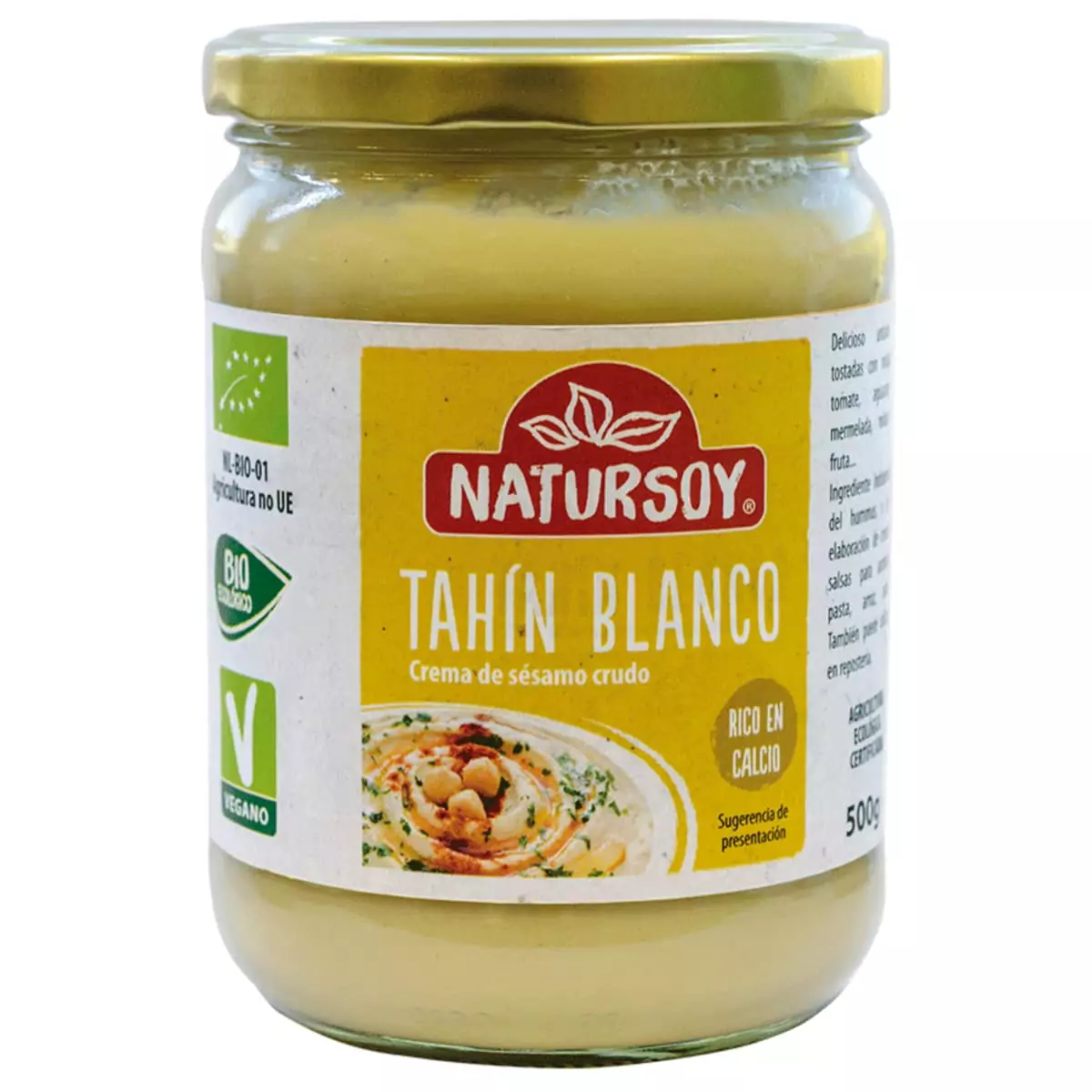 Tahín Blanco, 500g BIO