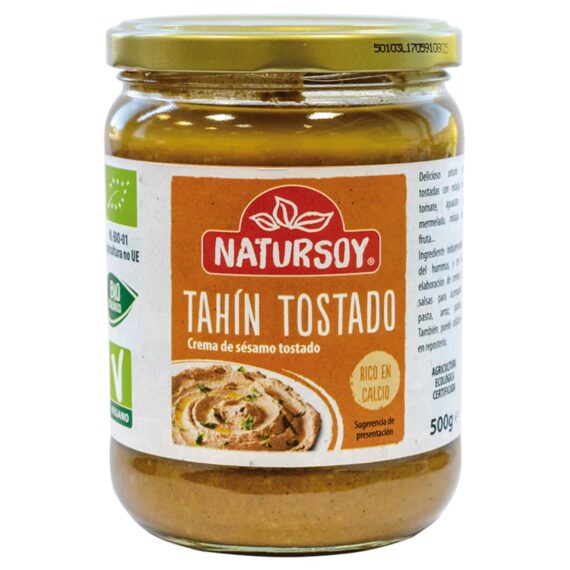 Tahín tostado, 500g BIO