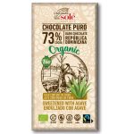 Chocolate negro 73% con agave 100 g BIO