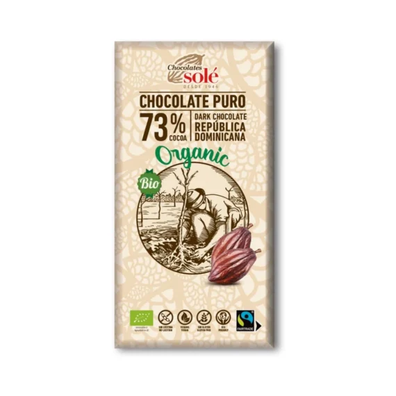 Chocolate Negro 73% 100 g BIO