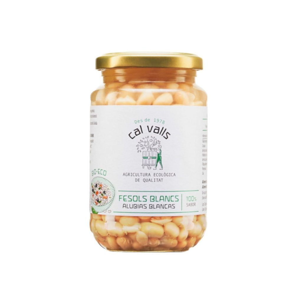 Alubias blancas cocidas 250 g BIO