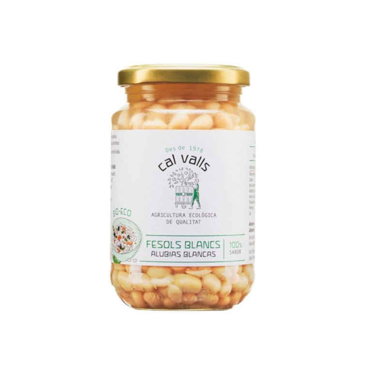 Alubias blancas cocidas 250 g BIO