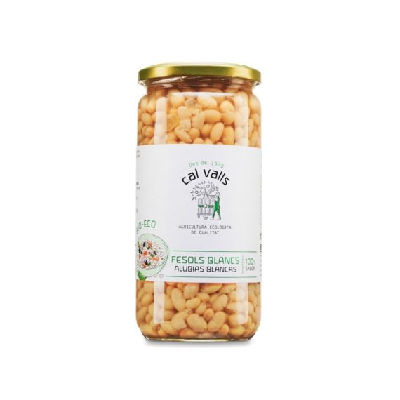 Alubias blancas cocidas 500 g BIO