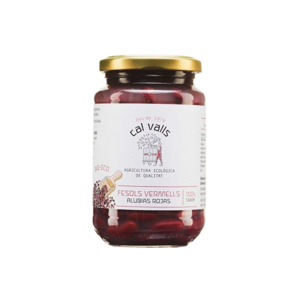 Alubias rojas cocidas 450 g BIO