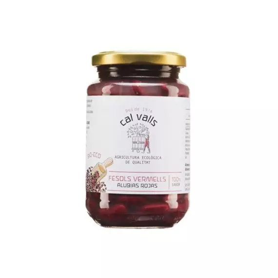Alubias rojas cocidas 450 g BIO