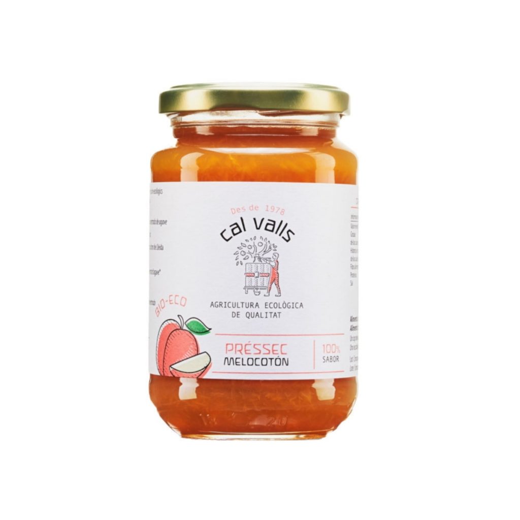 Mermelada de melocotón 375 g BIO