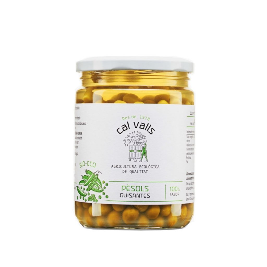 Guisantes cocidos 260 g BIO