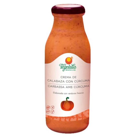 Crema de Calabaza con Cúrcuma 500 ml BIO