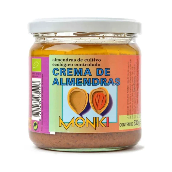 Crema de almendras tostada 330 g BIO