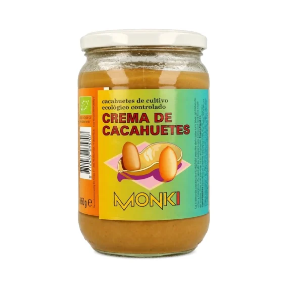 Crema de cacahuete 650 g BIO