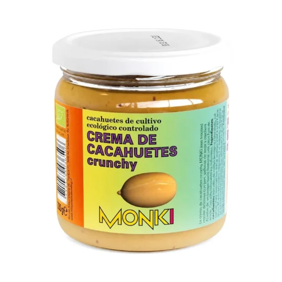 Crema de cacahuete crujiente 330 g BIO