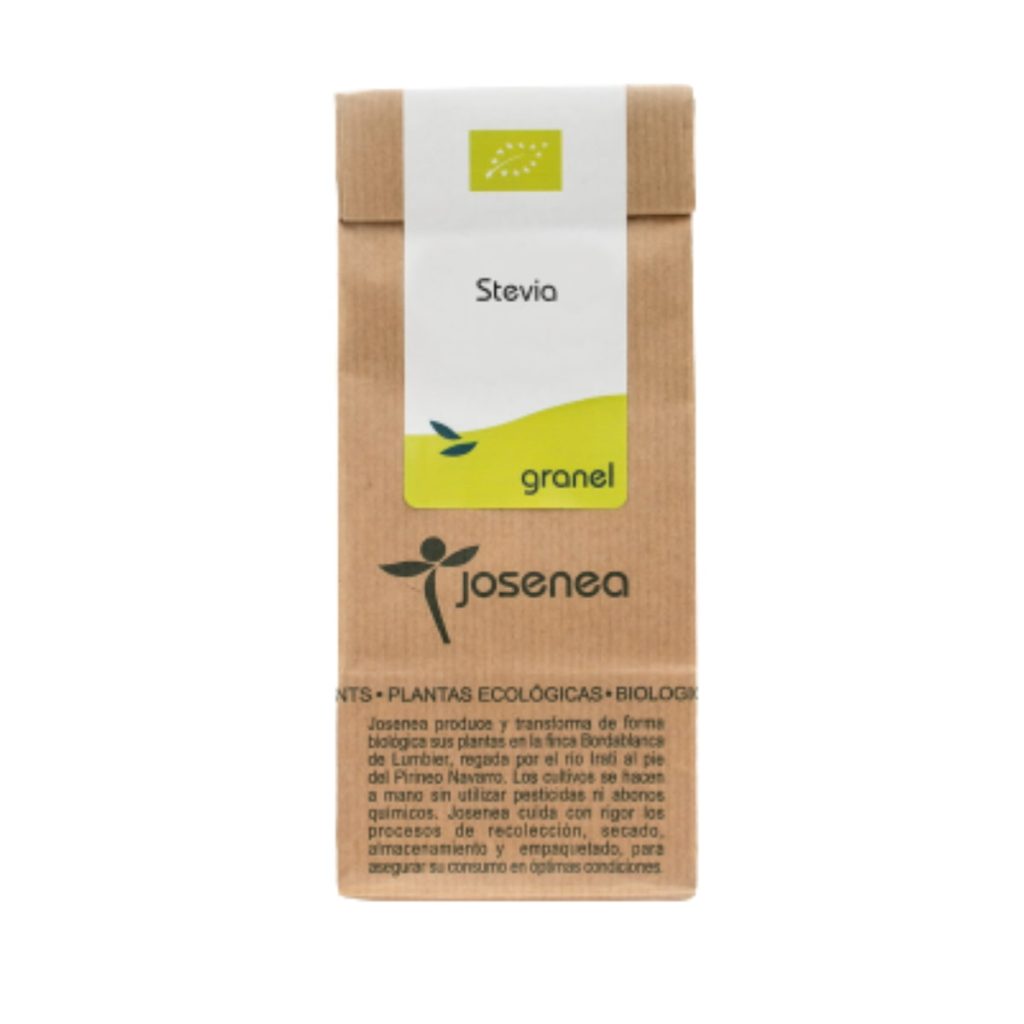 Stevia hoja molida BIO bolsa granel 25 g BIO