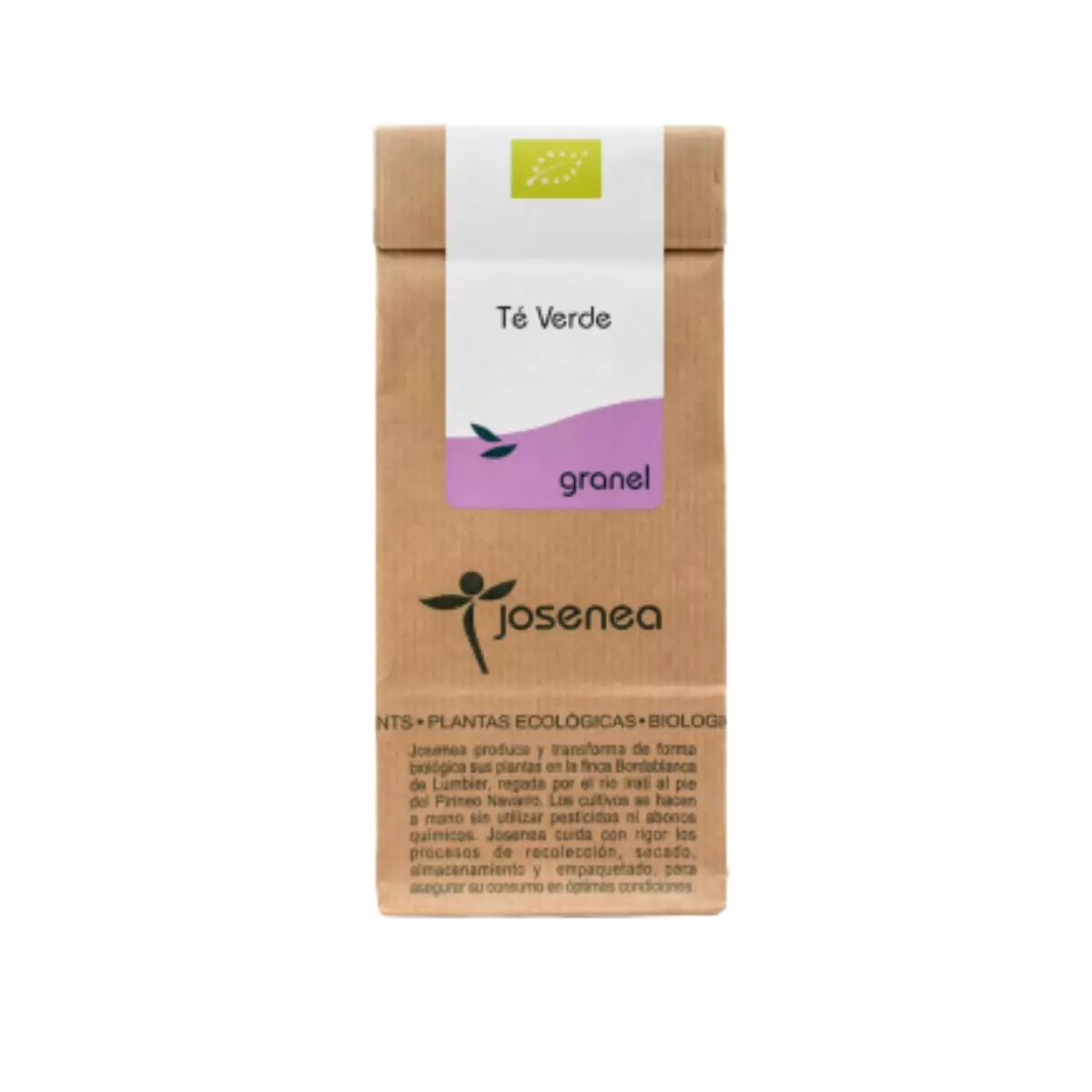 Té verde bolsa granel 50 g BIO