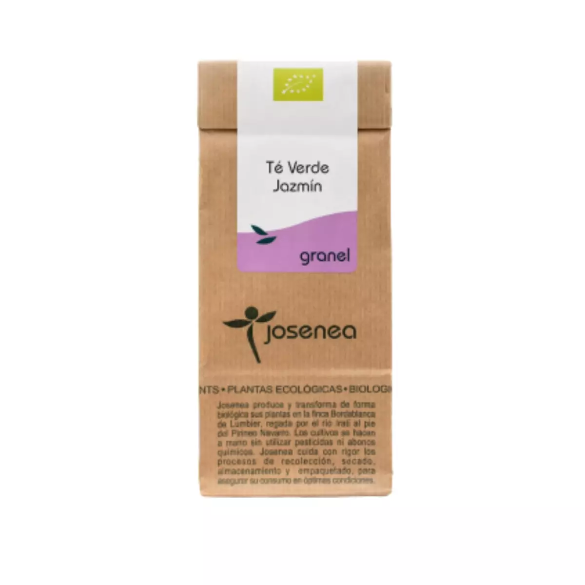 Te verde jazmin bolsa granel 50 g BIO
