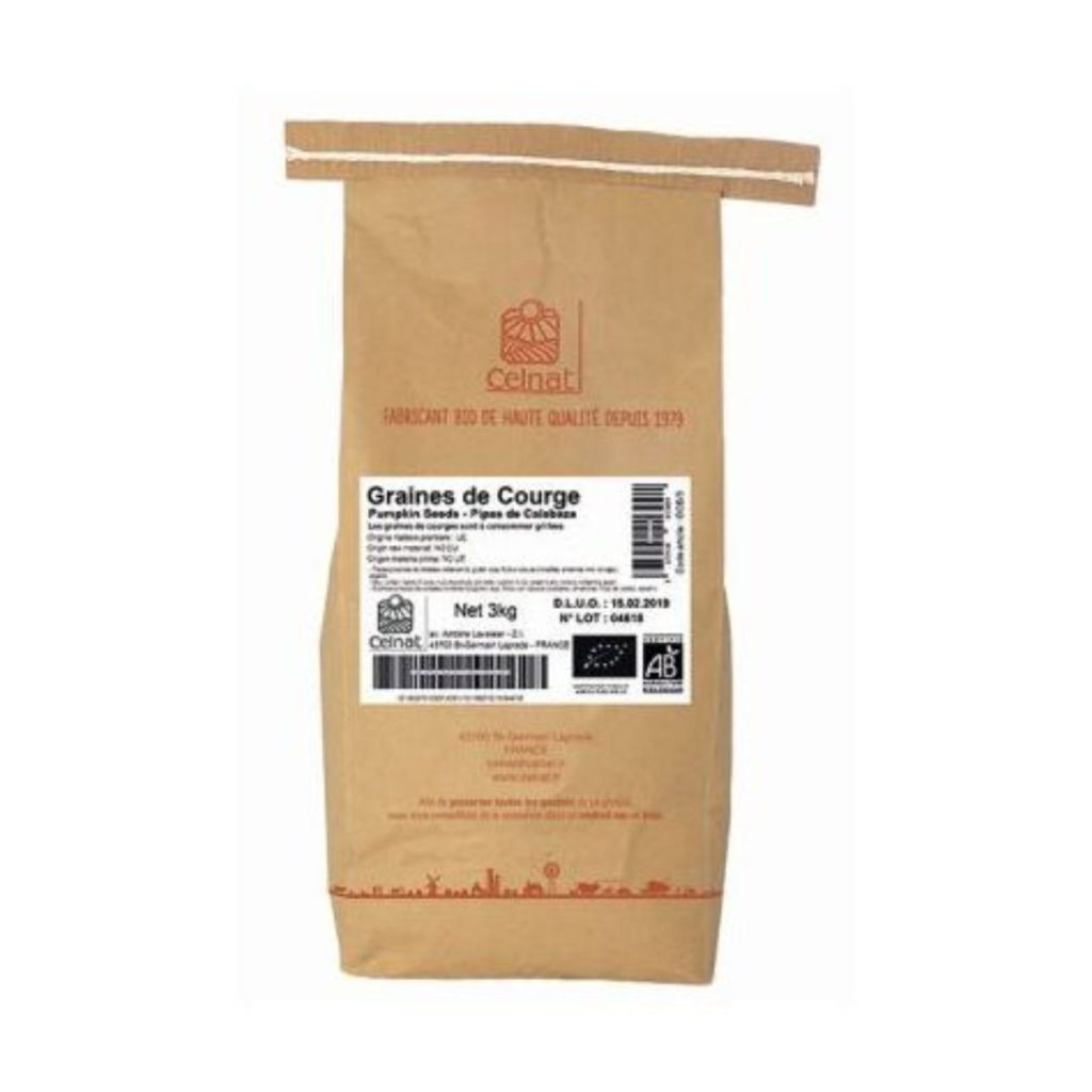 Pipas de Calabaza China 3 kg BIO