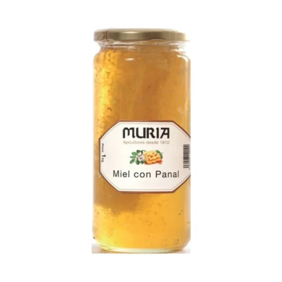 Miel con Panal 1 Kg