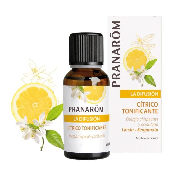 Aceite de Difusión Citrico Tonificante BIO 30 ml - Pranarom