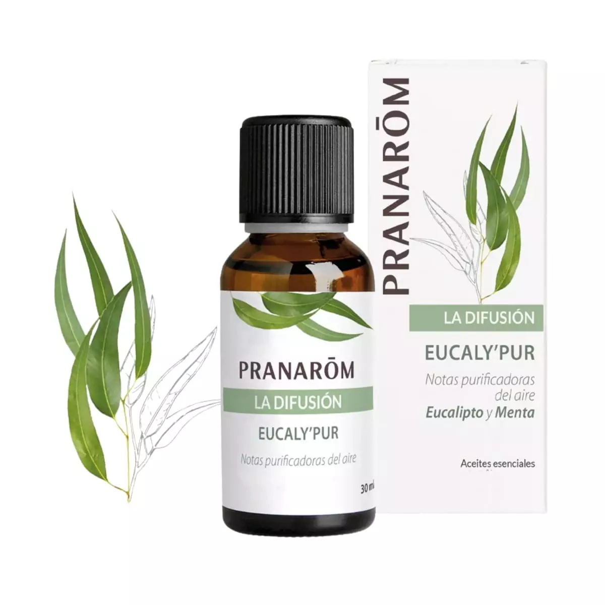Aceite de Difusion Eucaly Pur BIO 30 ml – Pranarom