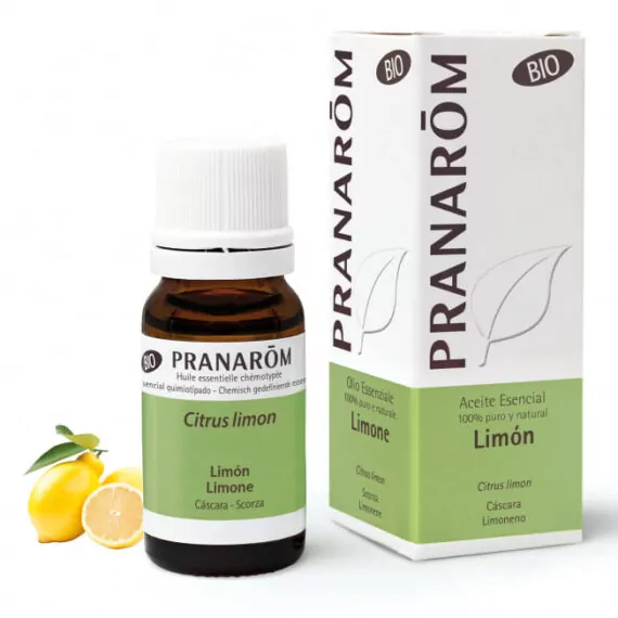 Aceite Esencial de Cáscara de Limón BIO 10 ml - Pranarom