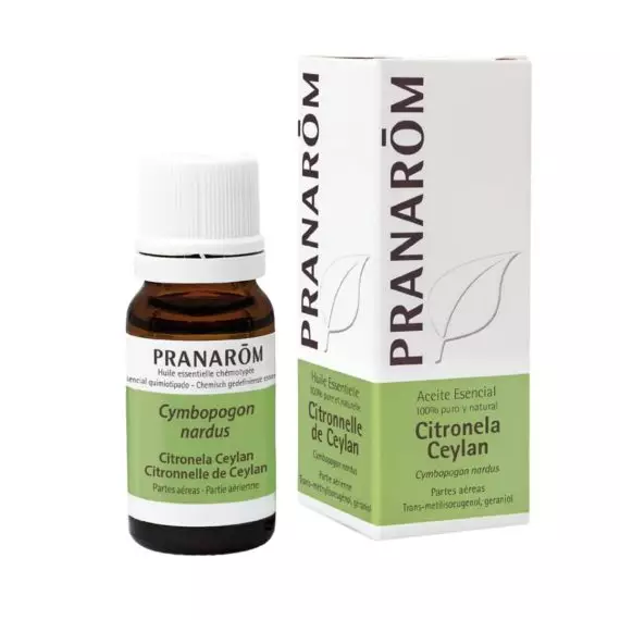 Aceite Esencial de Citronela de Ceylan 10 ml - Pranarom