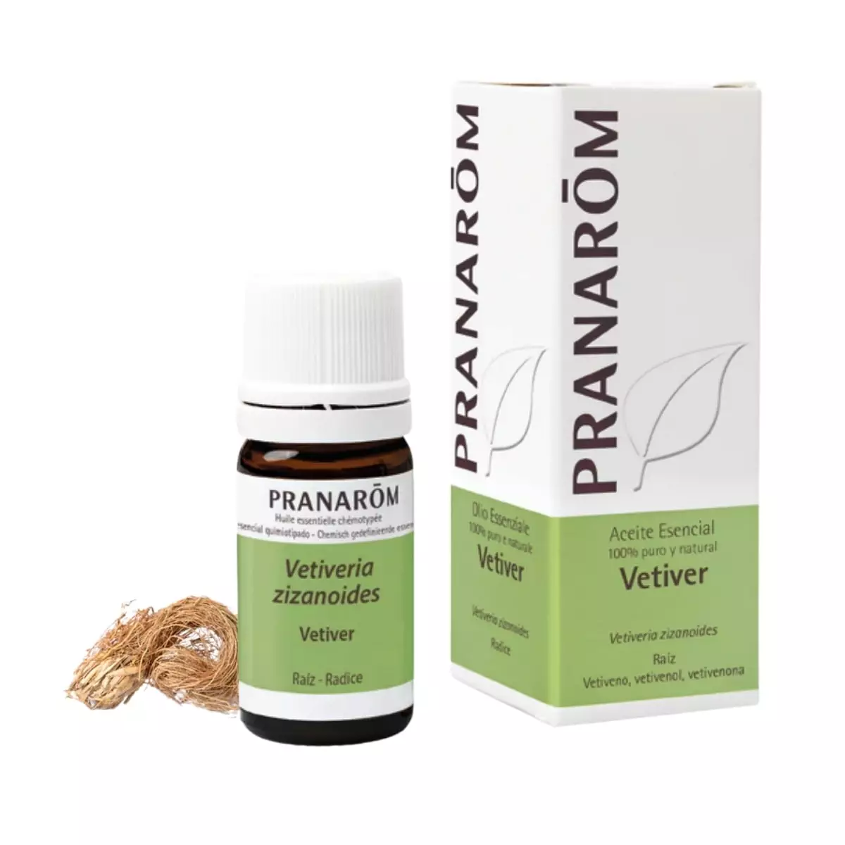 Aceite Esencial de Vetiver 5 ml – Pranarom