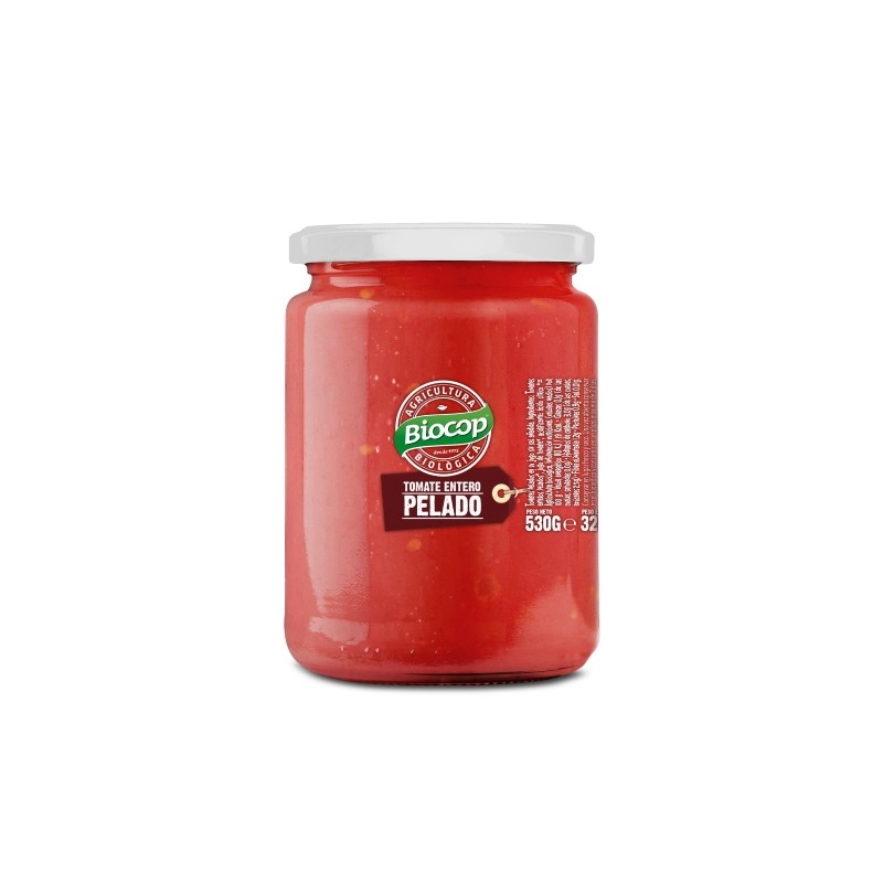 Tomate Entero Pelado 530 g BIO