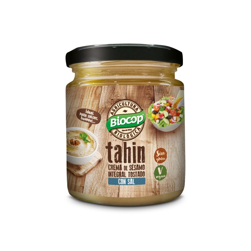 Tahín Tostado 225 g BIO Con Sal