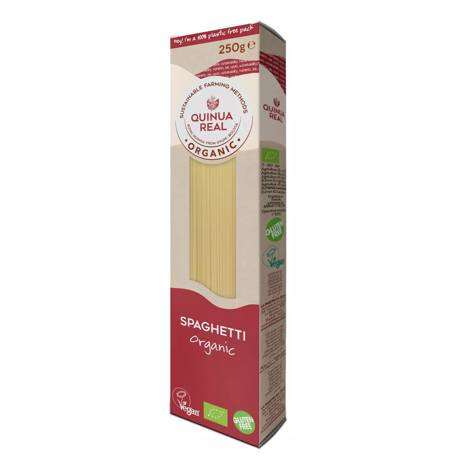 Espagueti de Quinoa y Arroz 250 g BIO